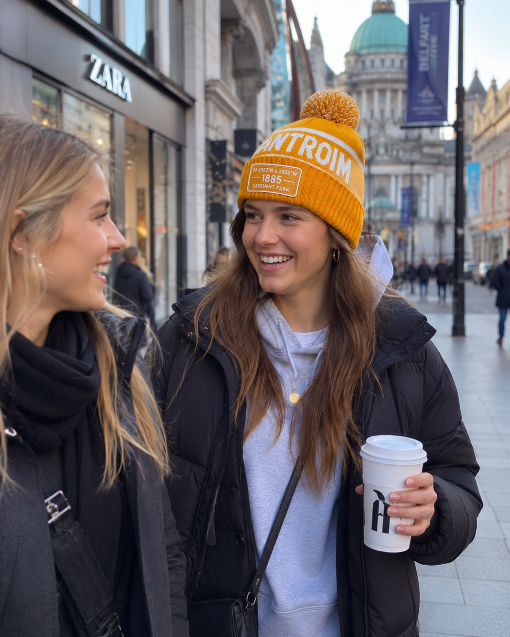 Antrim Heritage Bobble Hat
