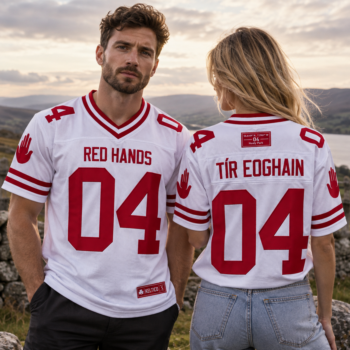 Tyrone GAA - NFL Inspired Jersey