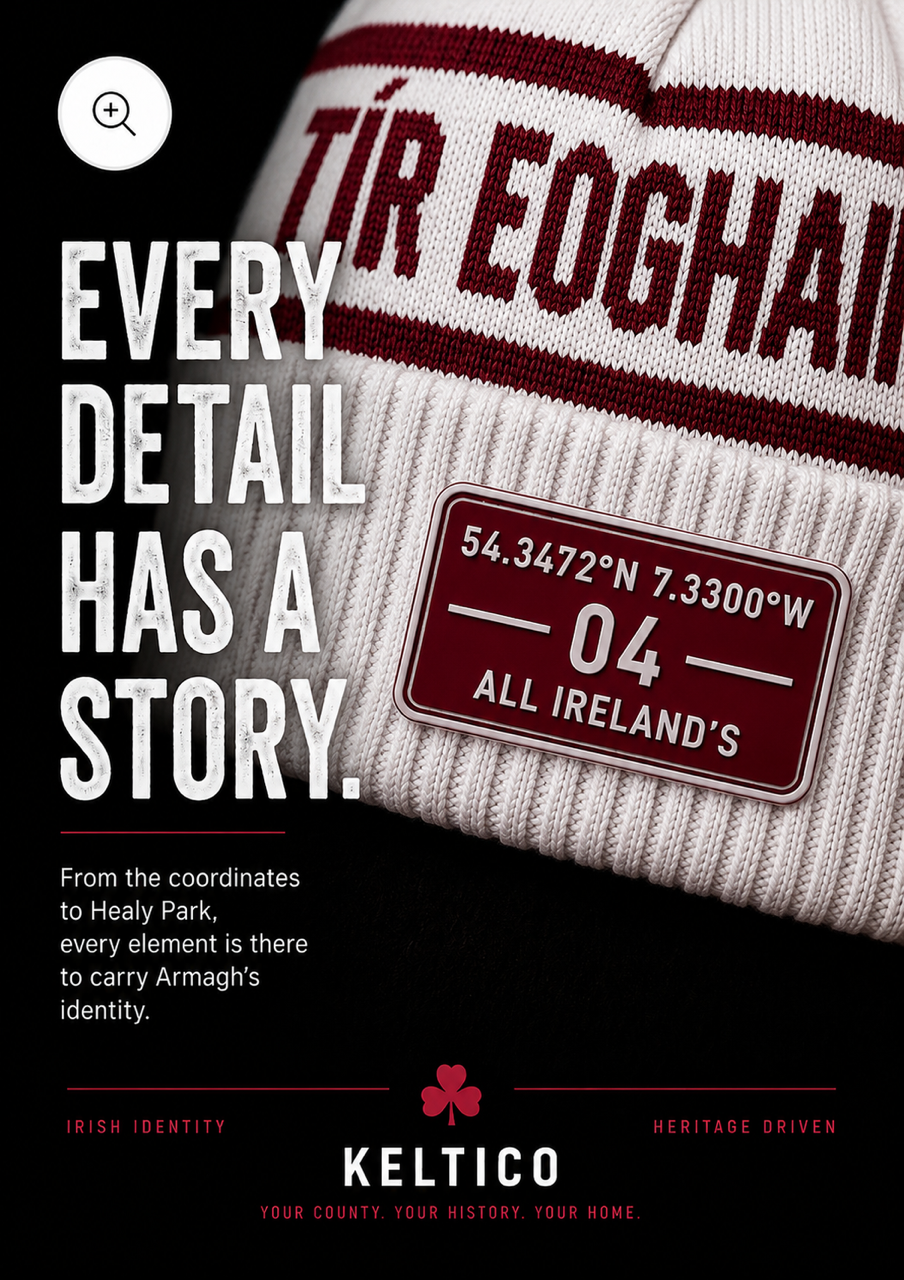 Tyrone Heritage Bobble Hat